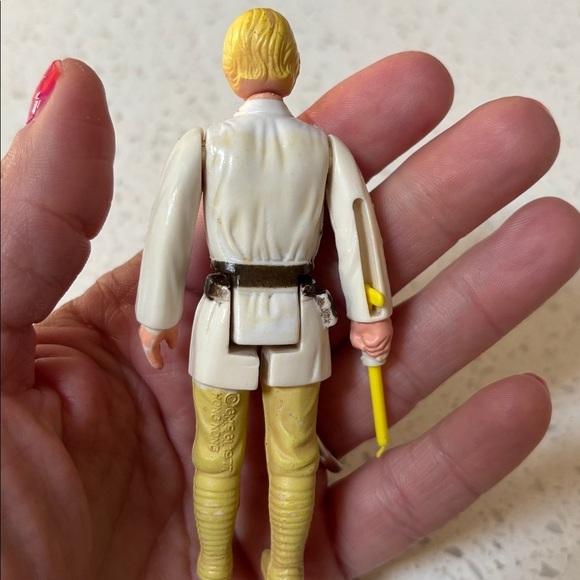 Star Wars Vintage 1977 Luke Skywalker Yellow Hair Complete Saber - Picture 4 of 6